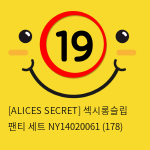 [ALICES SECRET] 섹시롱슬립 팬티 세트 NY14020061 (178)