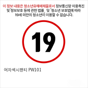 여자섹시팬티 PW101