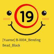 [Yuanse] B-0004_Bending Bead_Black