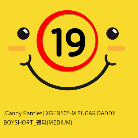 [Candy Panties] XGEN505-M SUGAR DADDY BOYSHORT_팬티(MEDIUM)