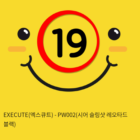 EXECUTE(엑스큐트) - PW002(시어 슬링샷 레오타드 블랙)